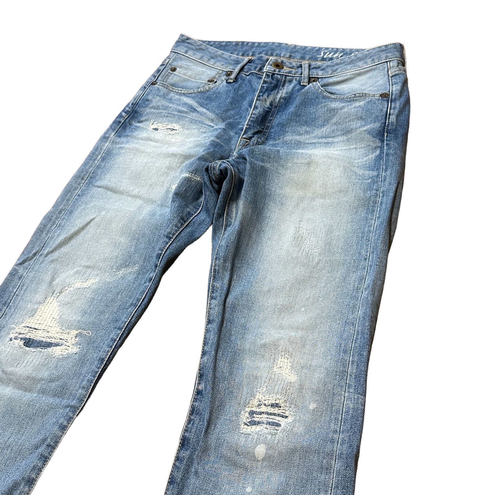 JAPAN BLUE JEANS Sun Set J8717R01 日本製 クロップド テーパード 