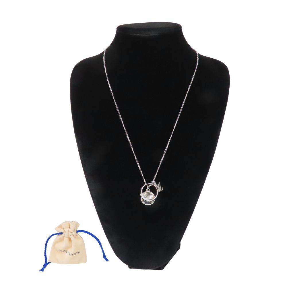 中古】LOUIS VUITTON ルイヴィトン M62485 リングネックレス