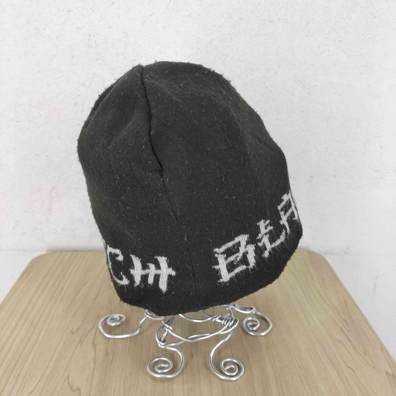 ザブラックアイパッチ THE BLACK EYE PATCH ロゴプリントビーニー