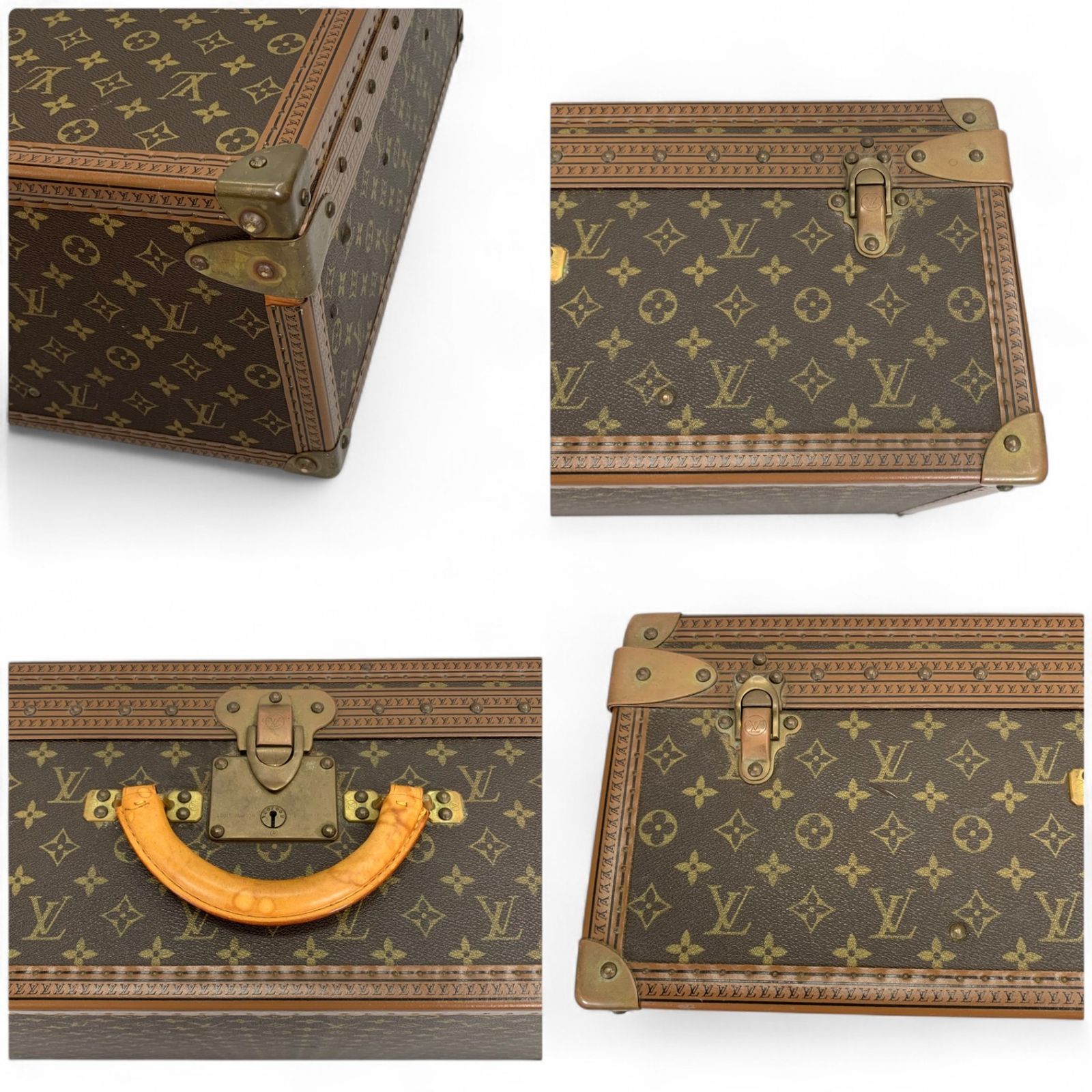 LOUIS VUITTON ルイヴィトン トランク アルゼール70 モノグラム 