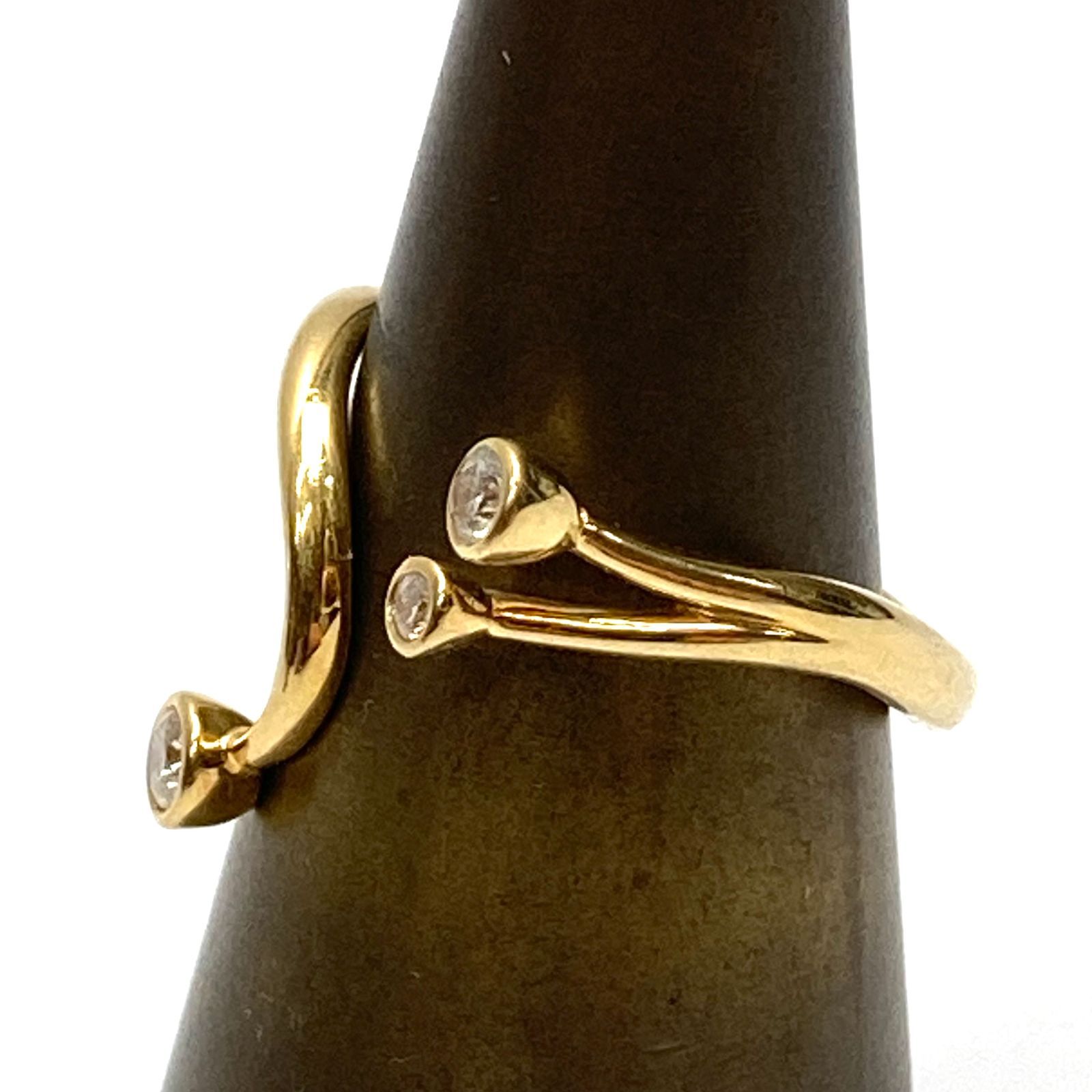 コデラトモコ　K18 ダイヤモンドリング　1号、2号 コデラトモコ K18 ダイヤモンドリング 1号、2号 コデラトモコ K18