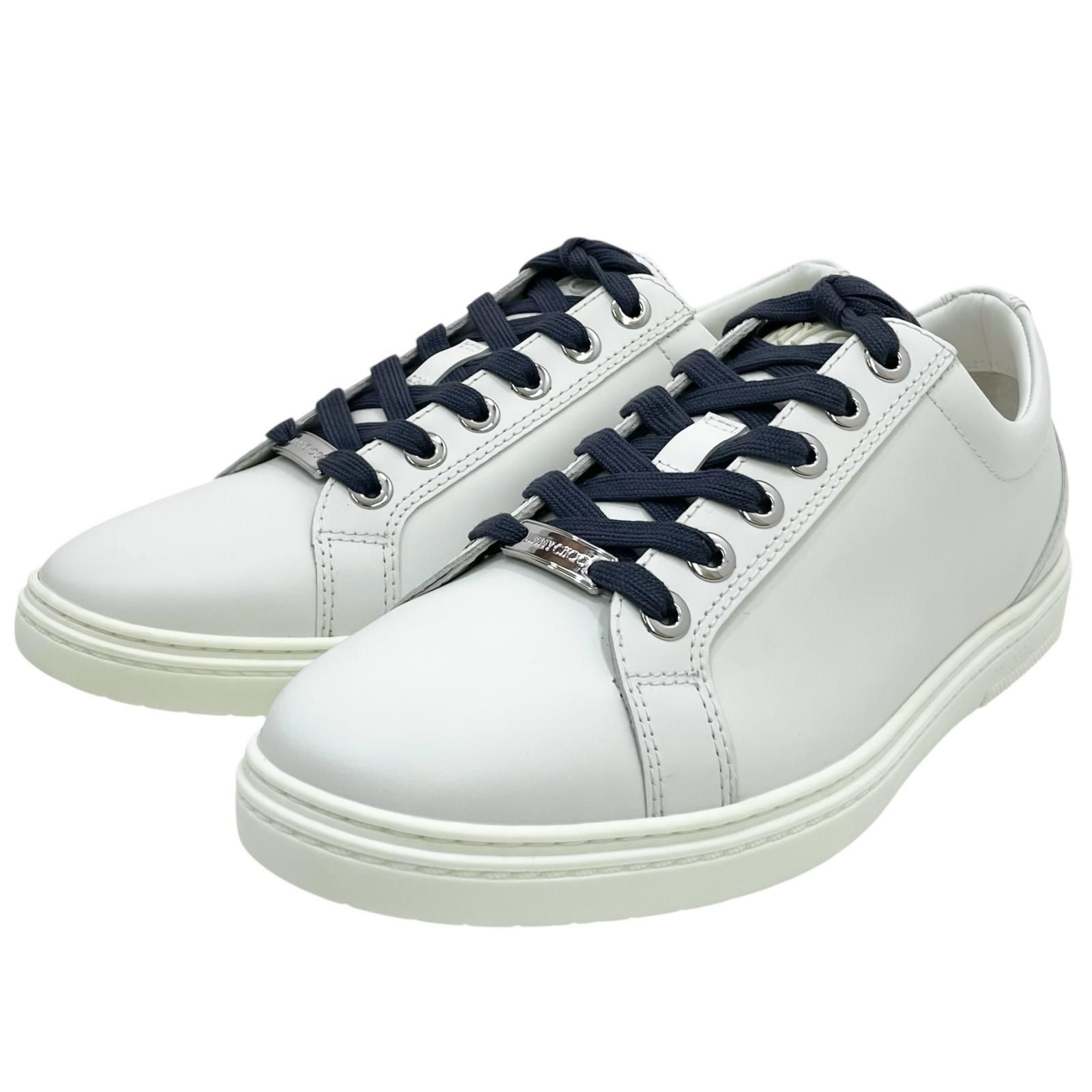 JIMMY CHOO ハイカットスニーカー ホワイト スタースタッズ 【公式通販】