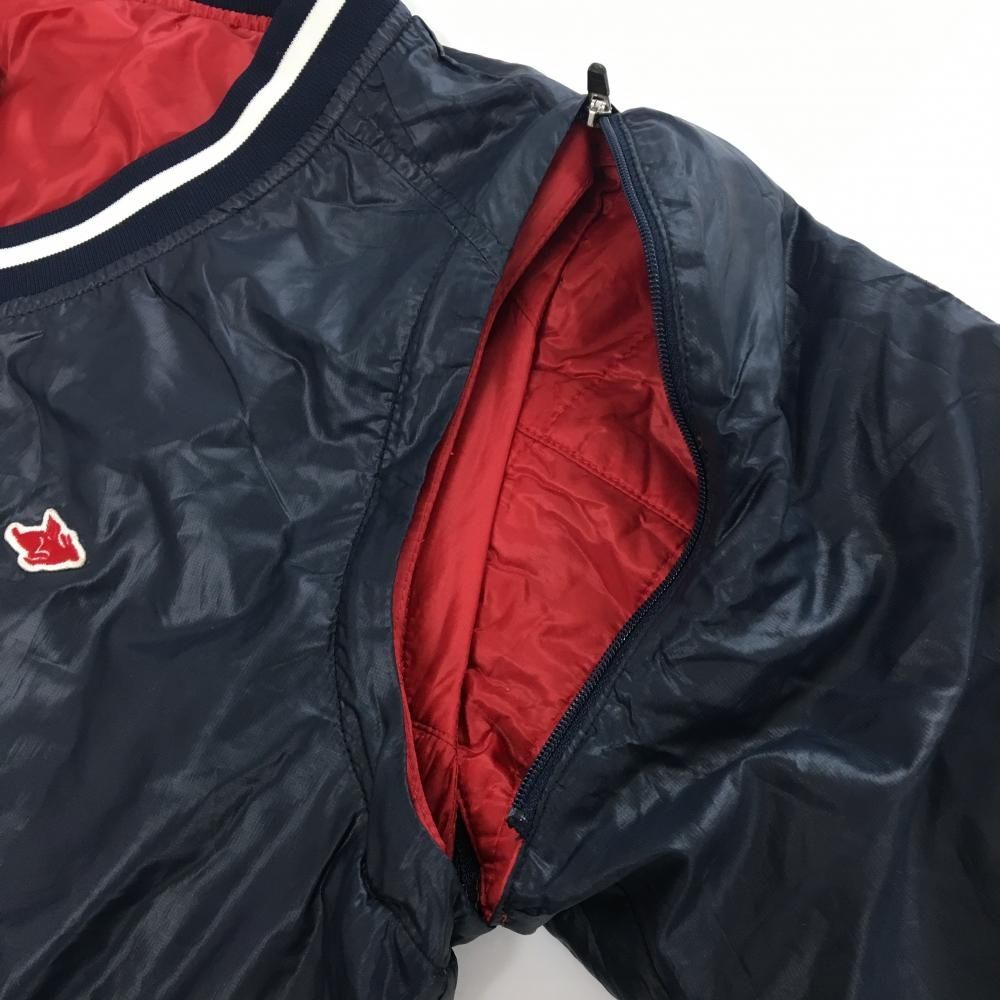 週末限定価格 PEARLY GATES ネイビー ジャケット リバーシブル 赤 週末