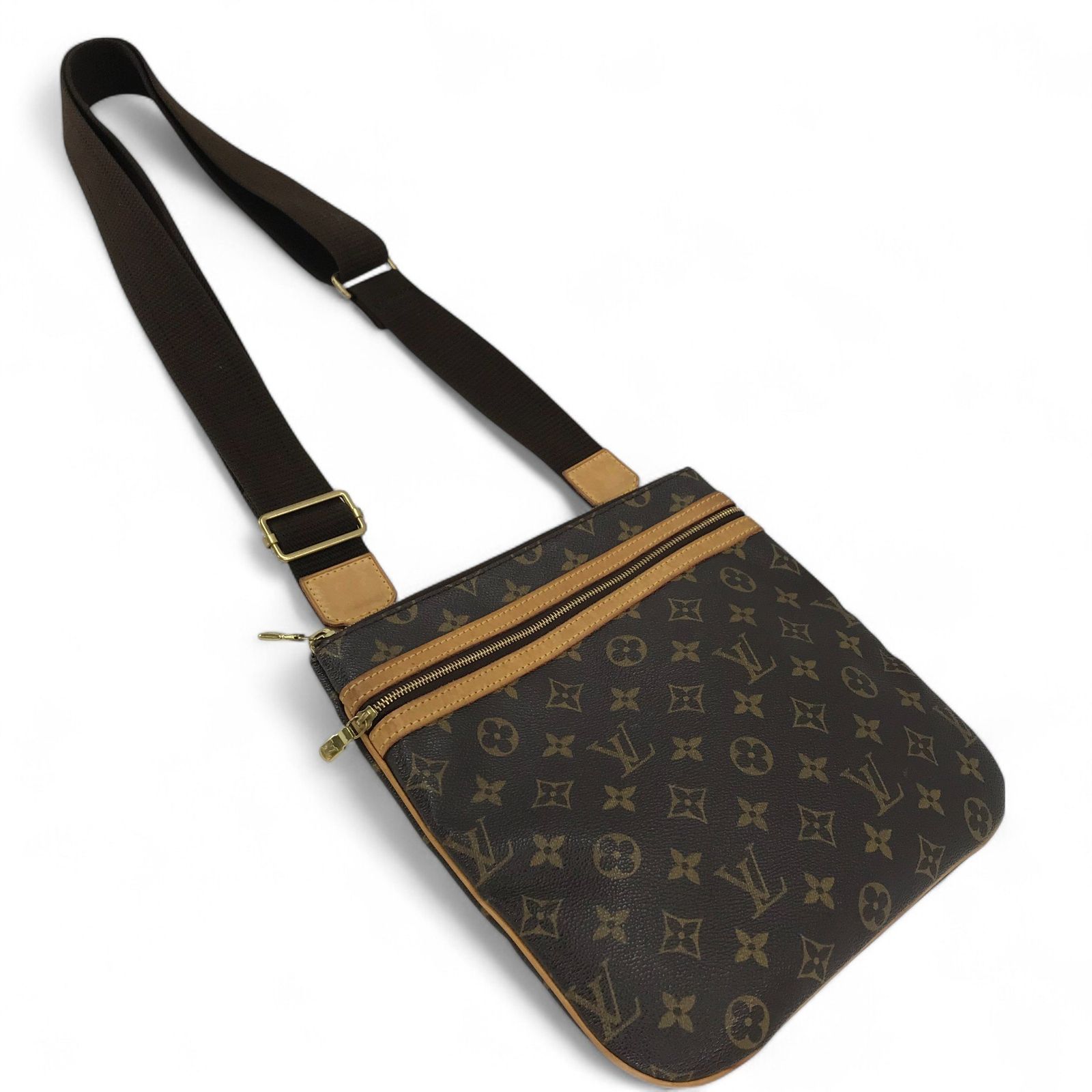 LOUIS VUITTON LV モノグラム ショルダーバッグ ボスフォール LOUIS VUITTON ヴィトン ショルダーバッグ ポシェット・ボスフォール