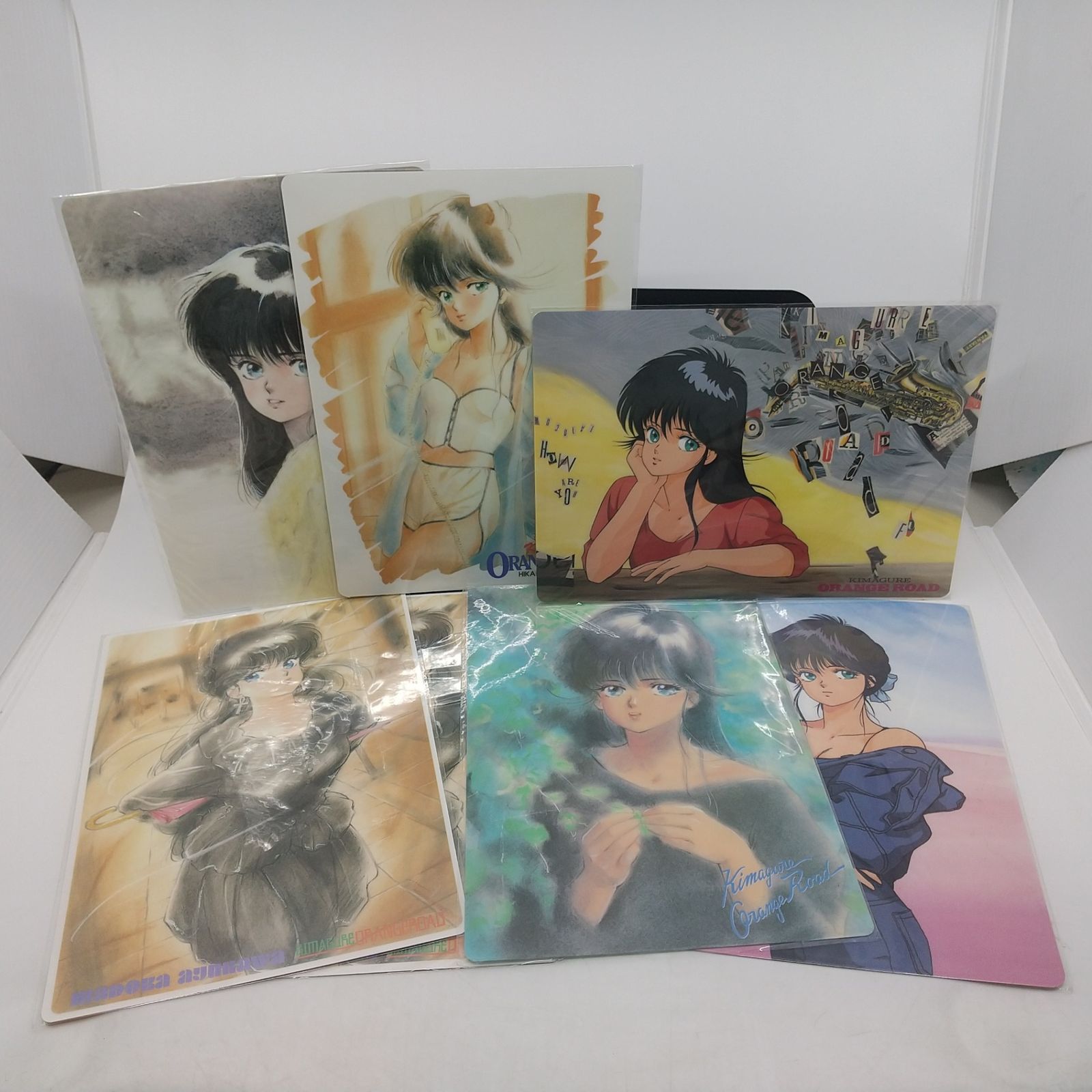 きまぐれオレンジ☆ロード いずみ　下敷き 6種7点セット・未使用品】きまぐれオレンジロード 下敷き KIMAGURE
