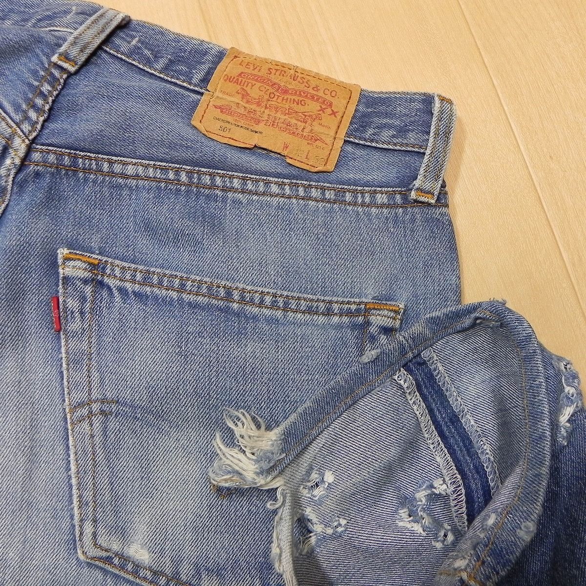 995☆ 90s ヴィンテージ ユーロ リーバイス 501 w32 刻印273 