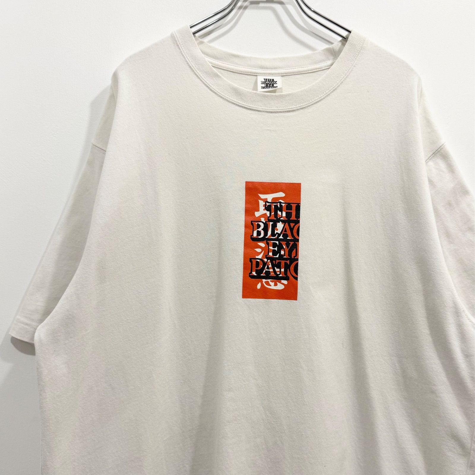 Black Eye Patch ブラックアイパッチ 半袖Tシャツ ホワイト 取扱注意 
