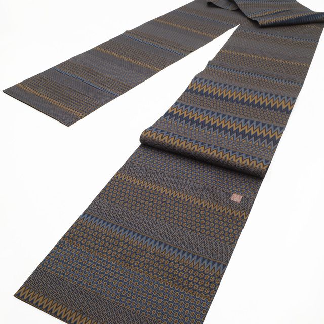 新古品】 袋帯 未使用 正絹 伝統工芸士 曽根武勇 織匠田歌 全通お太鼓