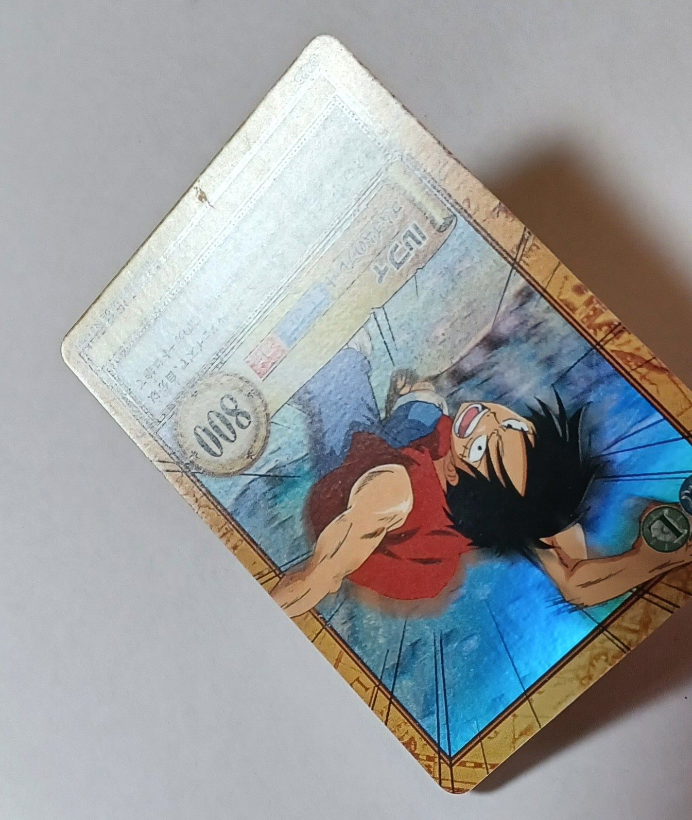 ② C428 ルフィ ／ ゴムゴムのブレット ワンピース カードダス