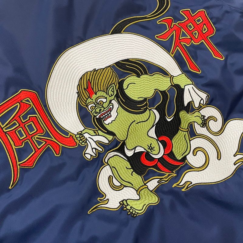中古品】 USED 疾風伝説 特攻の拓 風神 ドカジャン アウター 特攻の