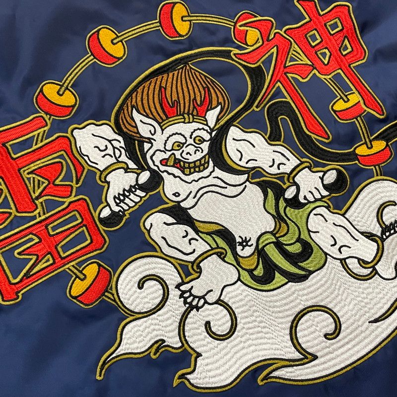 中古品】 USED 疾風伝説 特攻の拓 雷神 ドカジャン アウター 特攻の