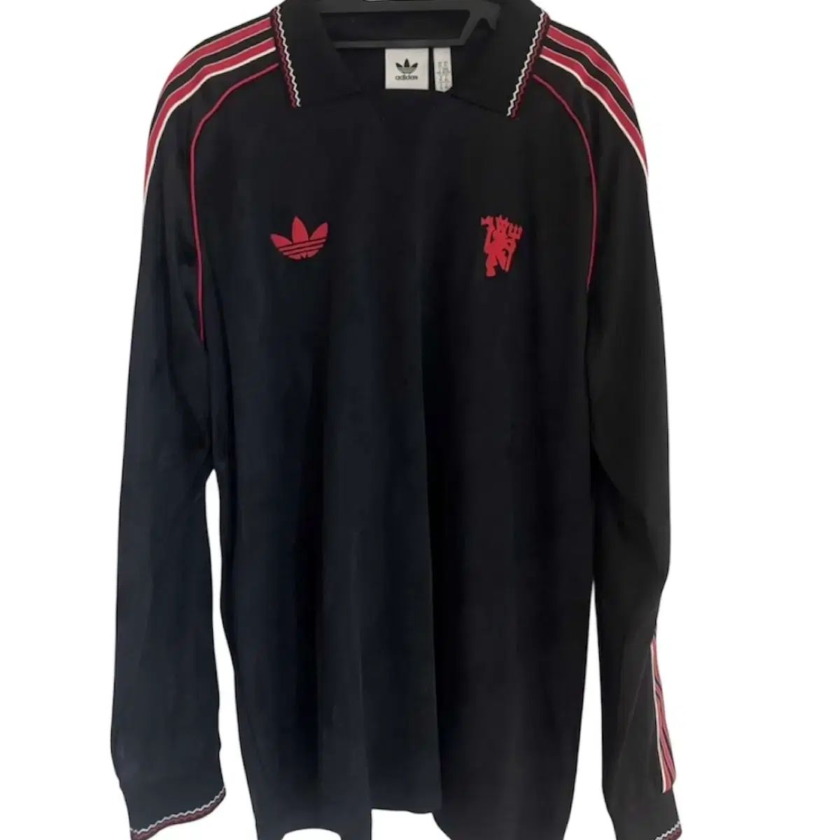 【未使用】アディダス　マンチェスターユナイテッド　LFSTLRジャージ　Lサイズ アディダス マンチェスター・ユナイテッド LFSTLR ジャージ - メルカリ