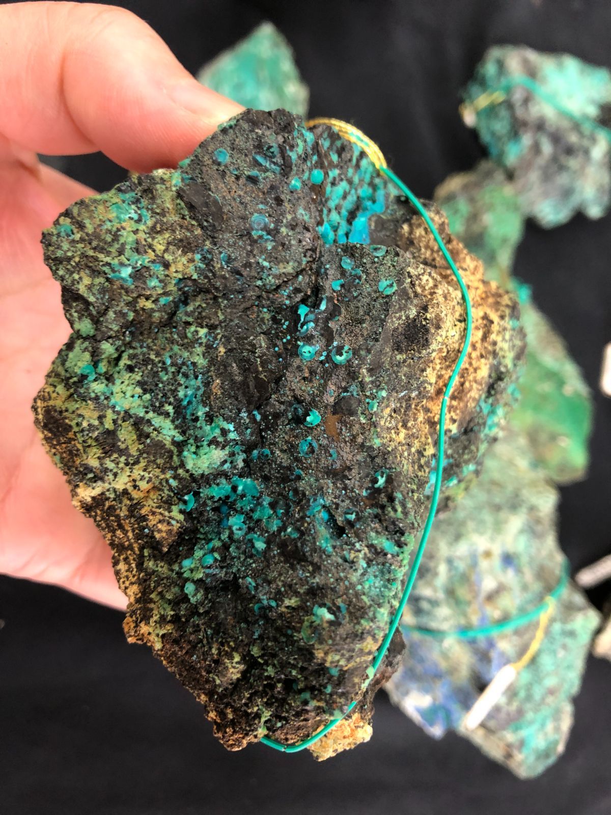 【 新品・未使用 】アリゾナ産　アズライト　アズロマラカイト AzurmalachiteアジュラマラカイトBOX/アリゾナUSA - メルカリ