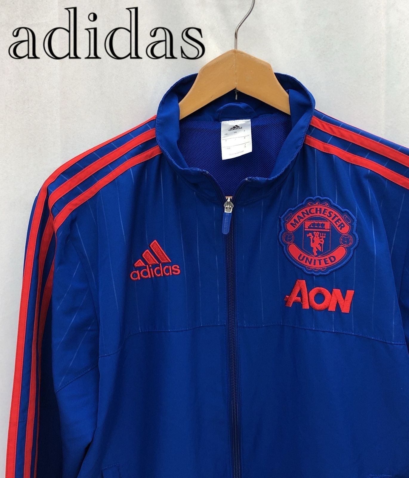 マンチェスター・ユナイテッド　アンセムジャケット　トラックジャケット adidas アディダス マンチェスターユナイテッド トラック アンセム