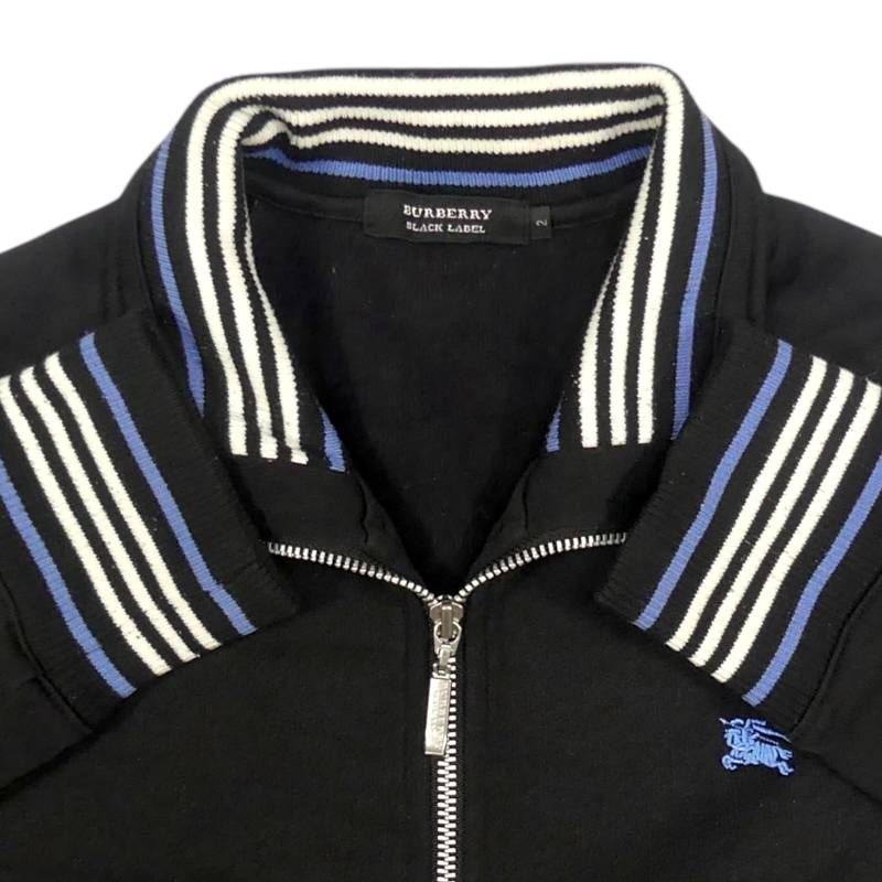 BURBERY BLUE LABEL ジップアップ ブルゾン 刺繍ロゴ Mサイズ BURBERY BLUE LABEL ジップアップ ブルゾン 刺繍ロゴ Mサイズ BURBERRY