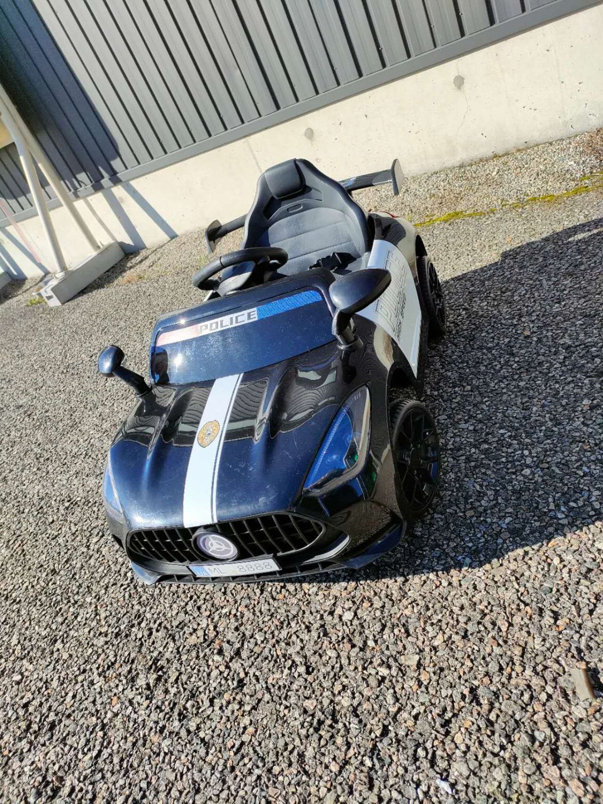 アウトレット ポリス パトカー 電動ラジコンカー 電動乗用玩具 乗用ラジコンカー 乗用玩具 乗用ラジコン はたらく車 №309