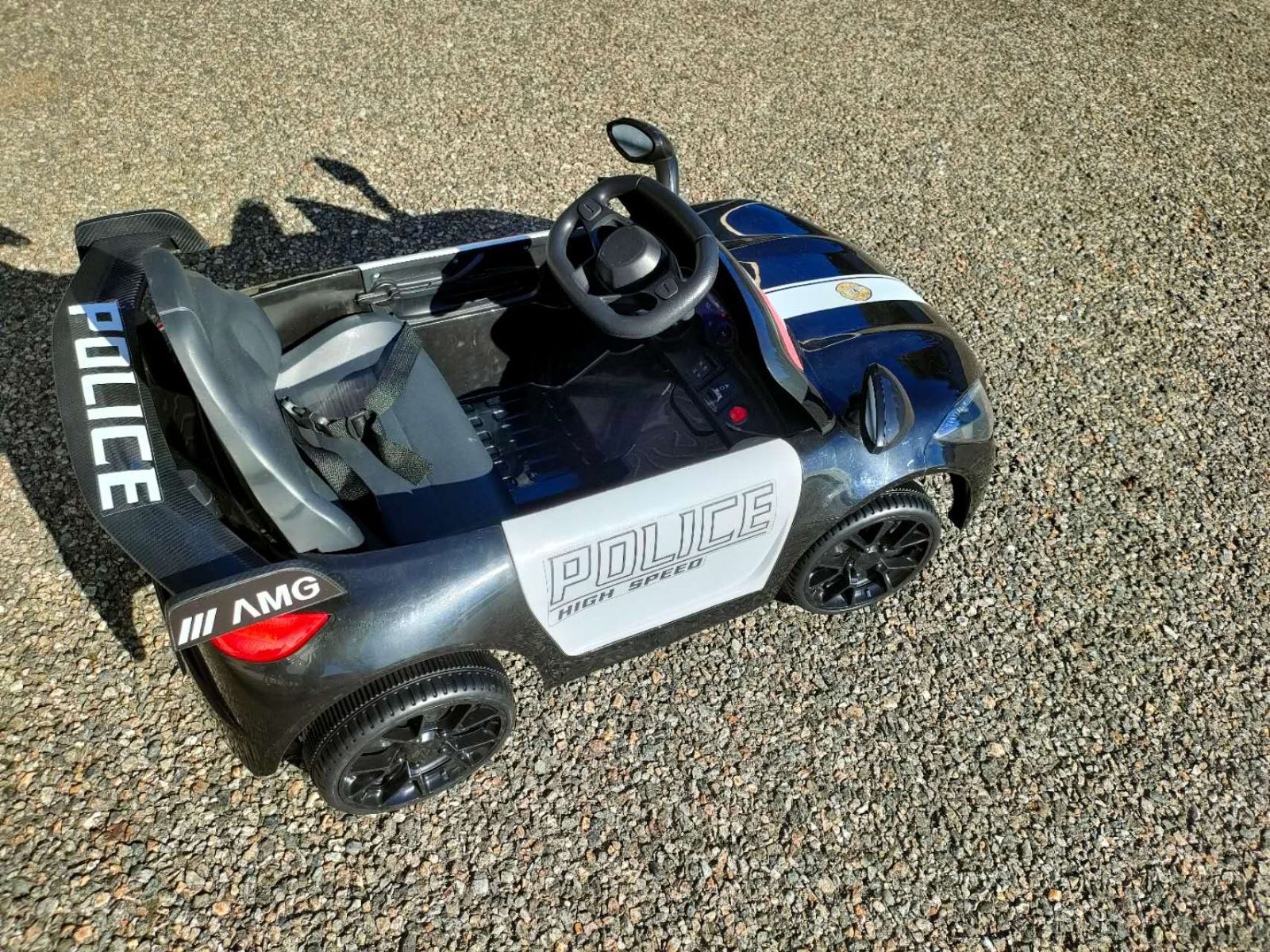 アウトレット ポリス パトカー 電動ラジコンカー 電動乗用玩具 乗用ラジコンカー 乗用玩具 乗用ラジコン はたらく車 №309