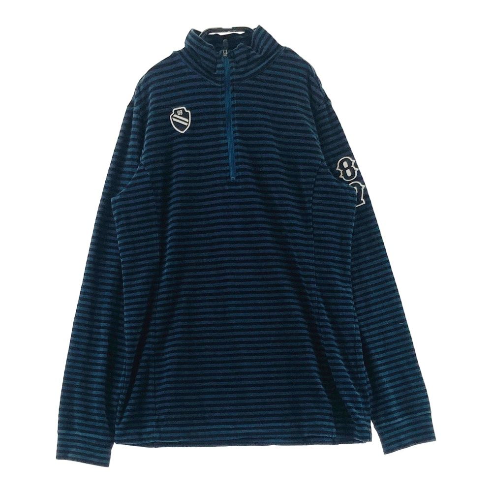 サイズ：1 PEARLY GATES パーリーゲイツ ハーフジップ 長袖Tシャツ