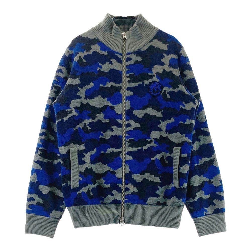 Jack Bunny! 迷彩柄ジップアップセーター Jack Bunny!!（ジャック