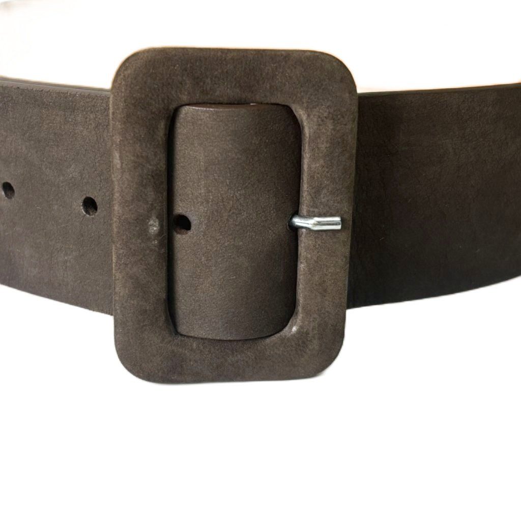 メゾンボワネ maison boinet ベルト レザー 30/75 茶 ブラウン □GY43