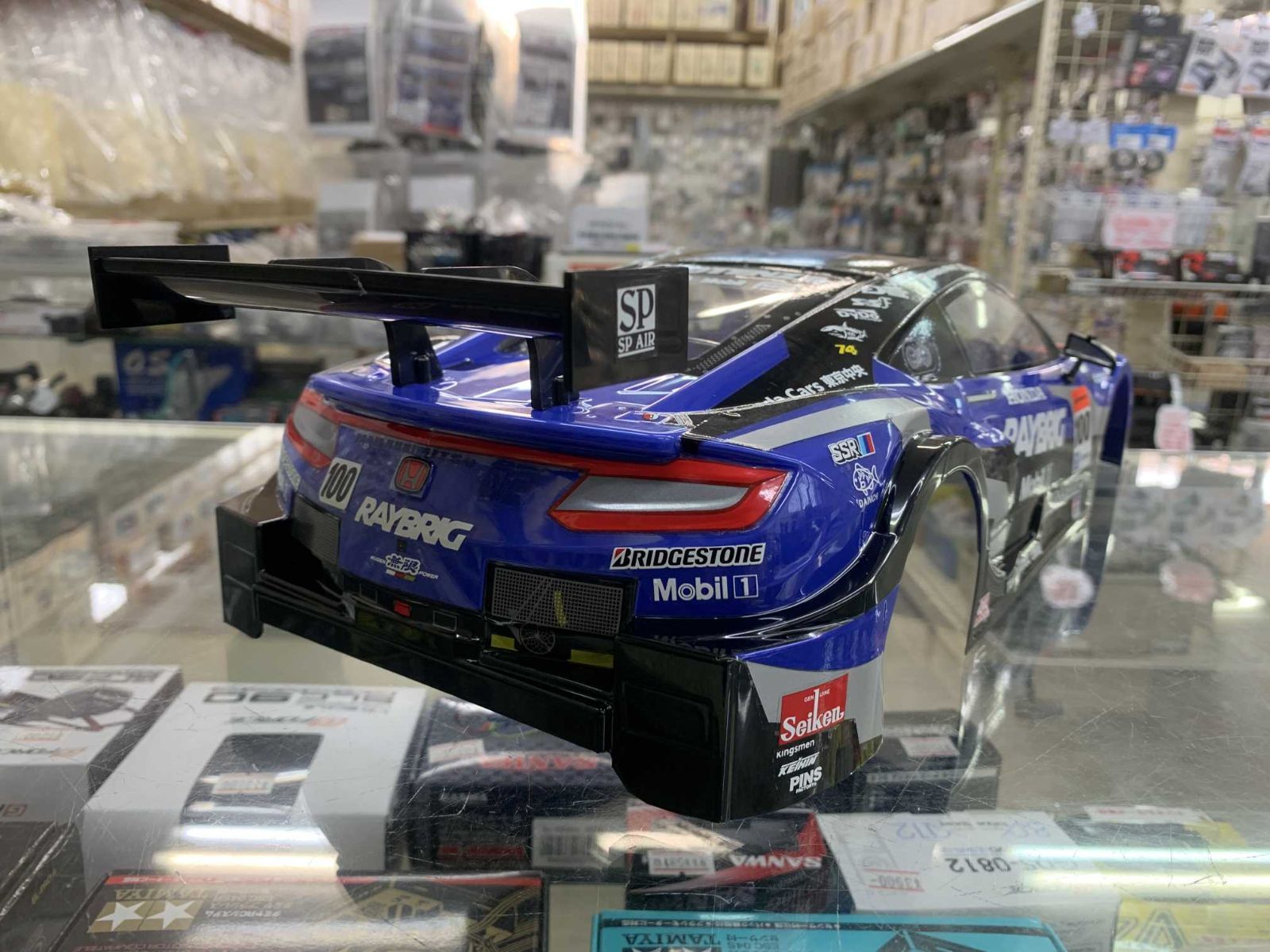 塗装済みボディ タミヤ 1/10 RAYBRIG NSX CONCEPT-GT ボディ - メルカリ