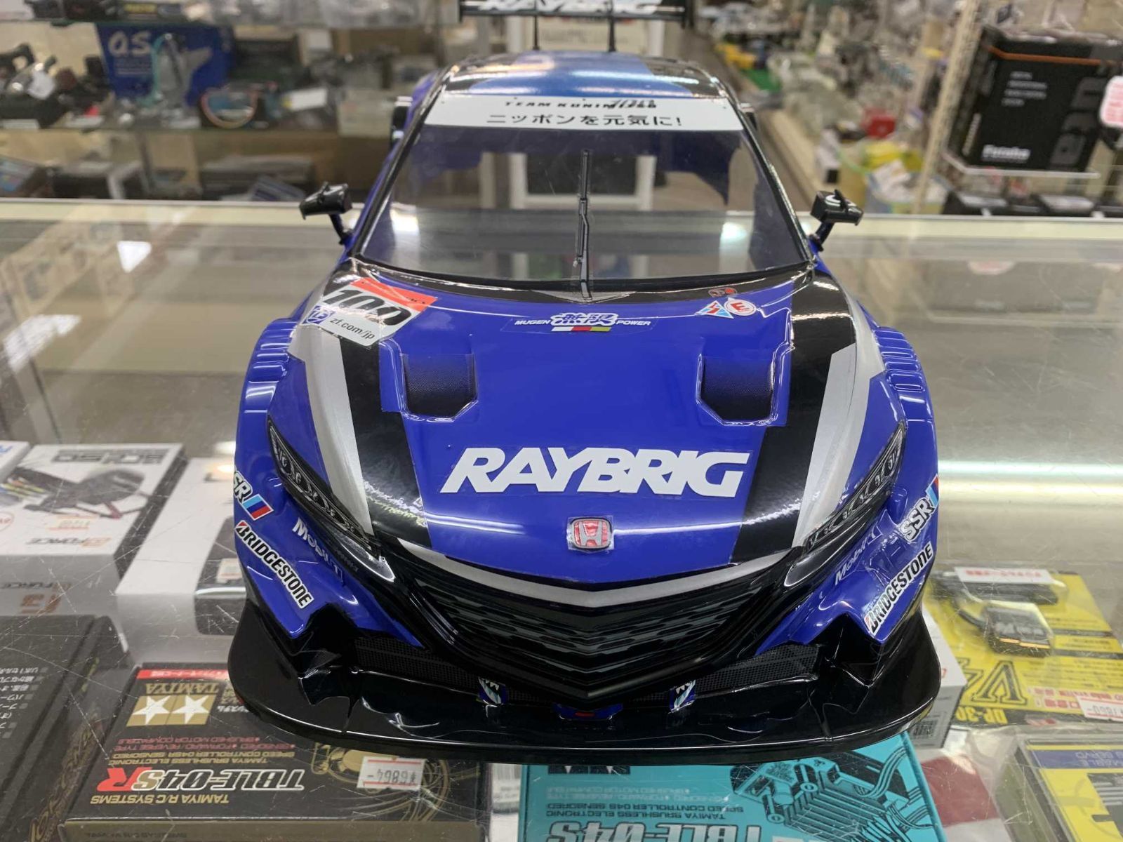 塗装済みボディ タミヤ 1/10 RAYBRIG NSX CONCEPT-GT ボディ - メルカリ