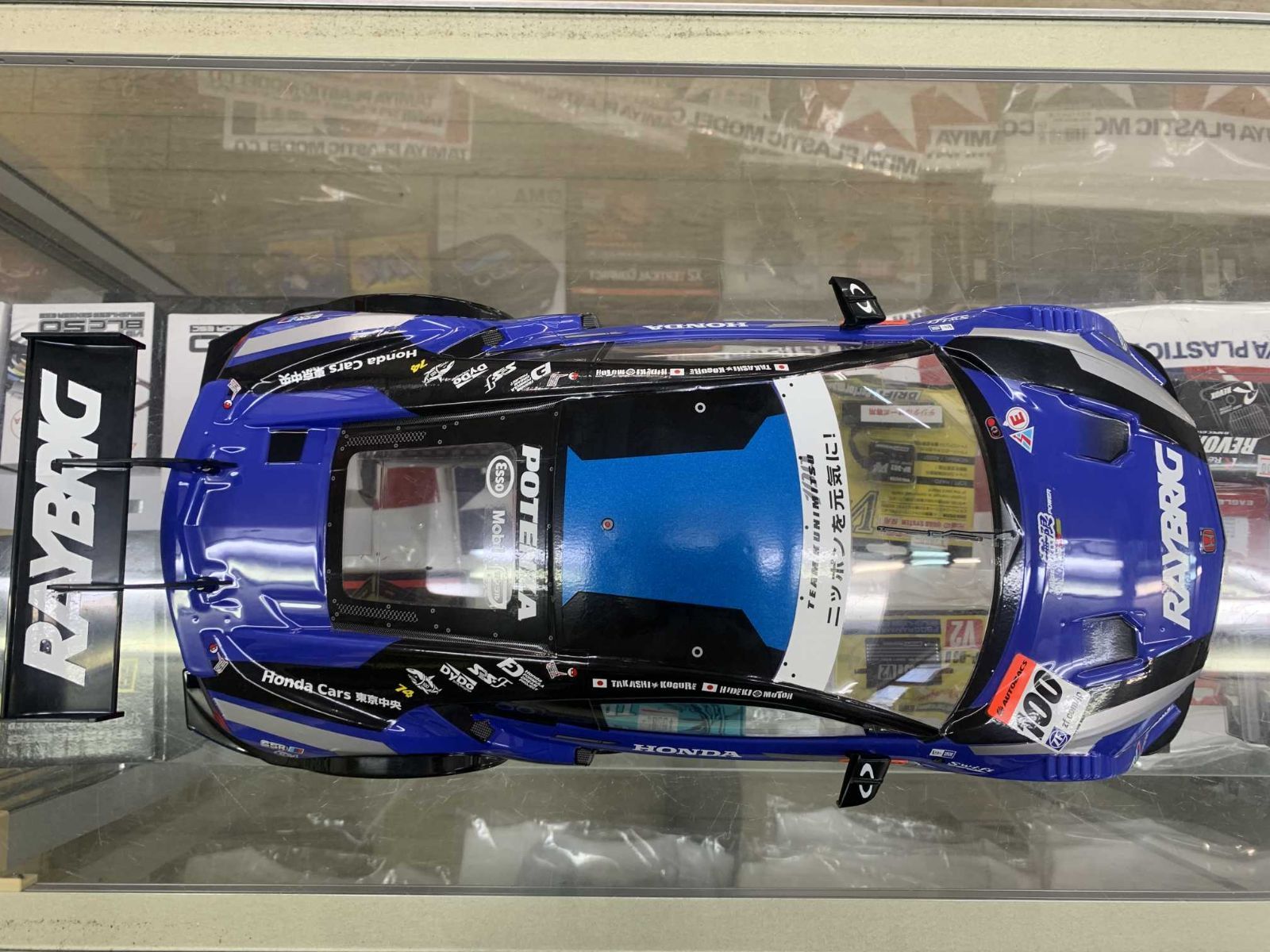 塗装済みボディ タミヤ 1/10 RAYBRIG NSX CONCEPT-GT ボディ - メルカリ
