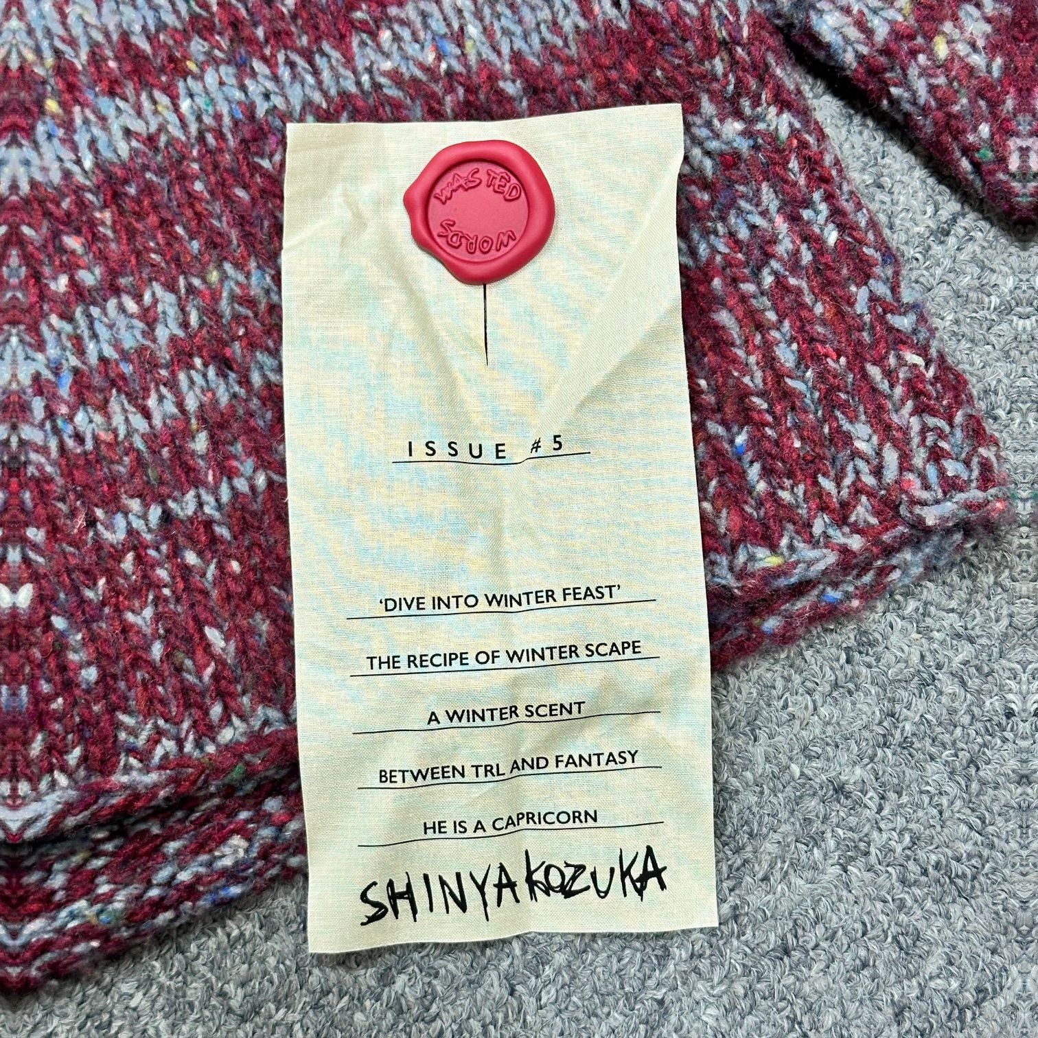 参考上代64900円 未使用 SHINYAKOZUKA 24AW OH, JAY-SAN ニット 