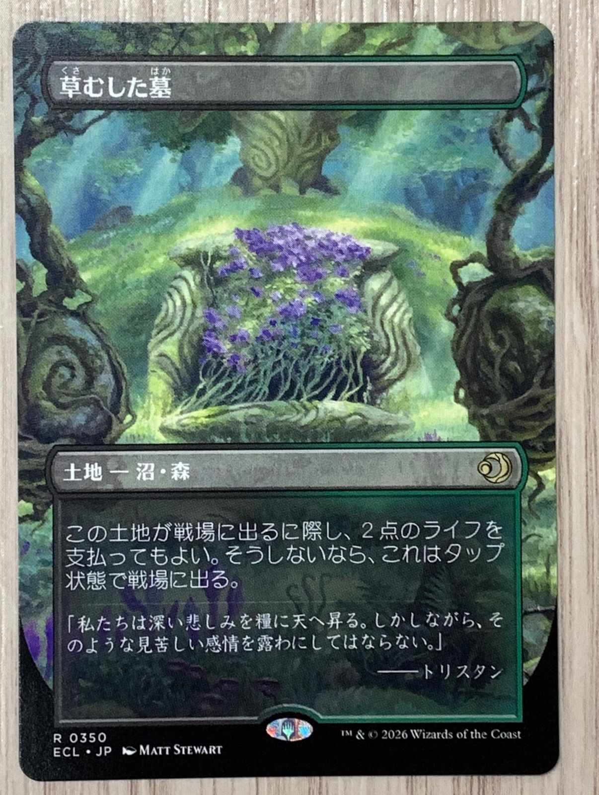 マジック・ザ・ギャザリング 草むした墓 R 0350 ECL 2枚セット - メルカリ