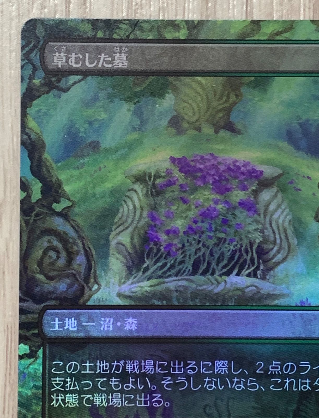 mtg 草むした墓　foil エクスペディション FOIL)草むした墓/Overgrown Tomb《日本語》【ECL】