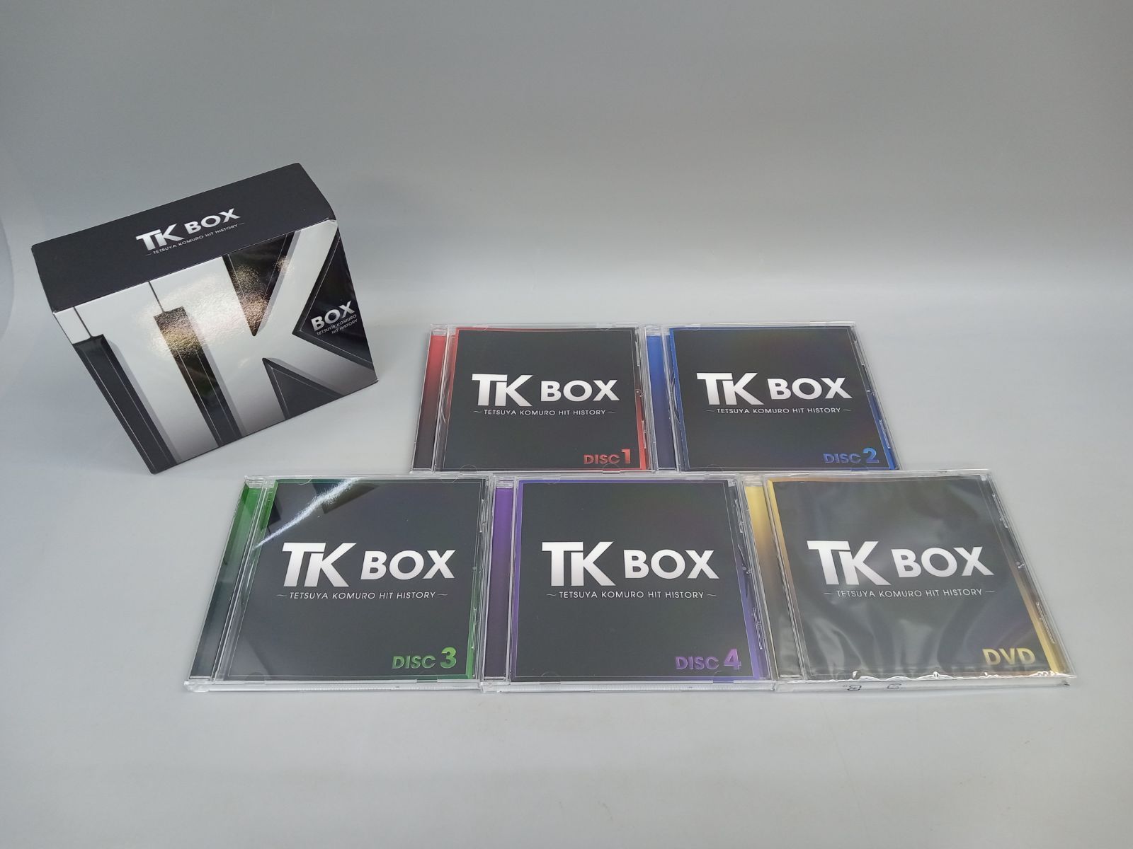 TK BOX TETSUYA KOMURO HIT HISTORY CD+DVD 小室哲哉 [AA0296-009