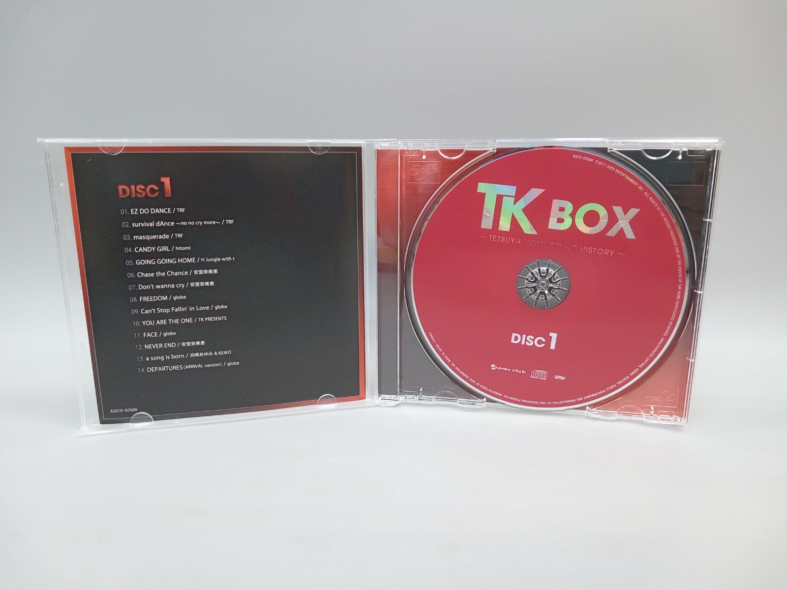 TK BOX TETSUYA KOMURO HIT HISTORY CD+DVD 小室哲哉 [AA0296-009