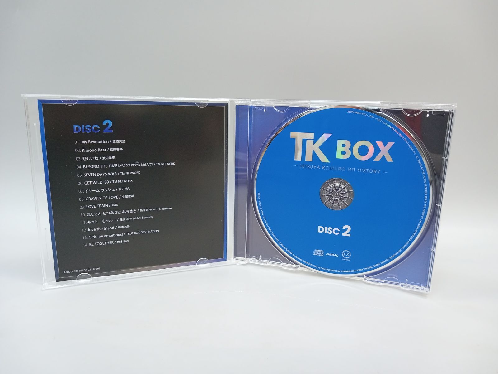 TK BOX TETSUYA KOMURO HIT HISTORY CD+DVD 小室哲哉 [AA0296-009