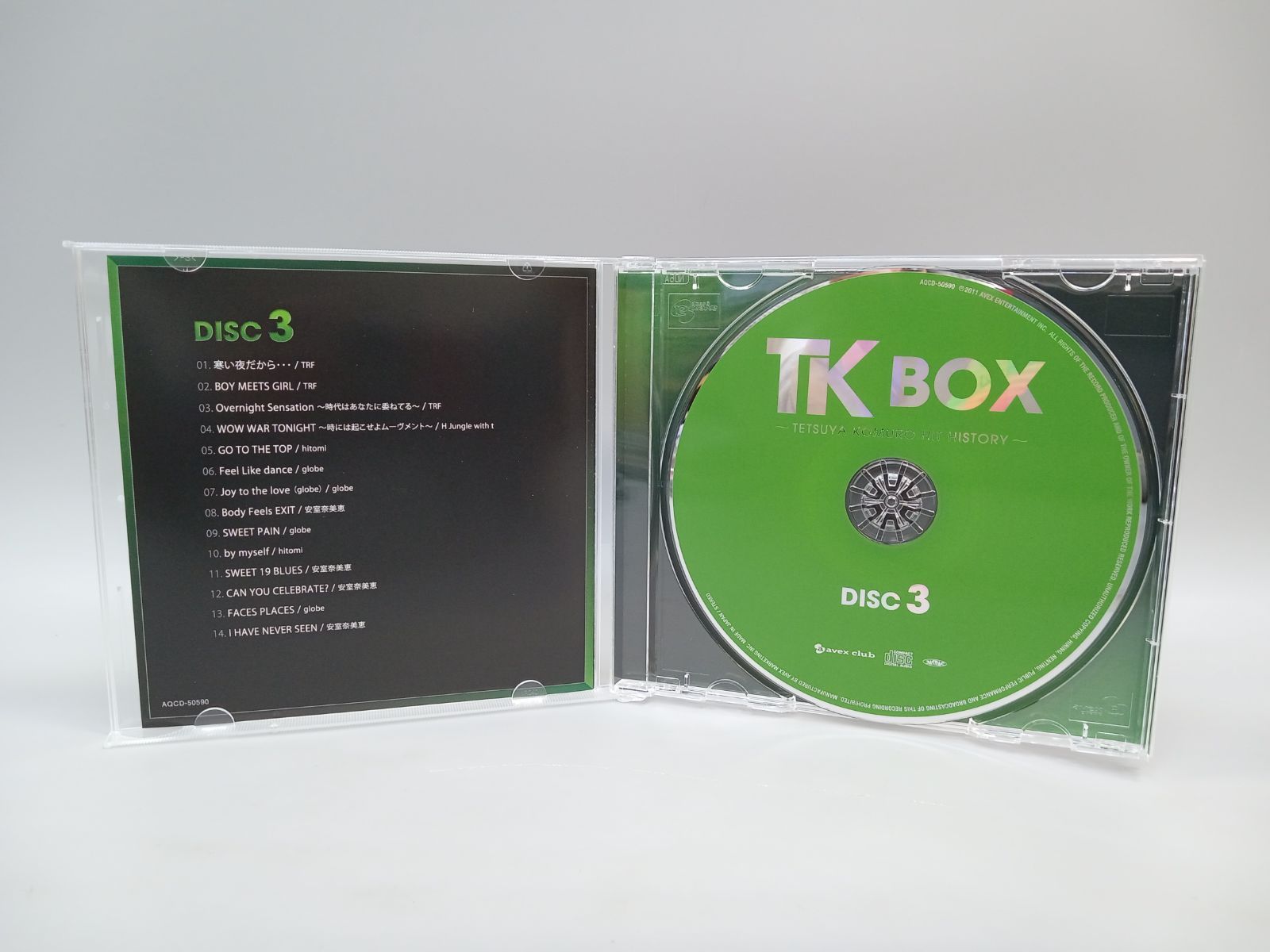 TK BOX TETSUYA KOMURO HIT HISTORY CD+DVD 小室哲哉 [AA0296-009