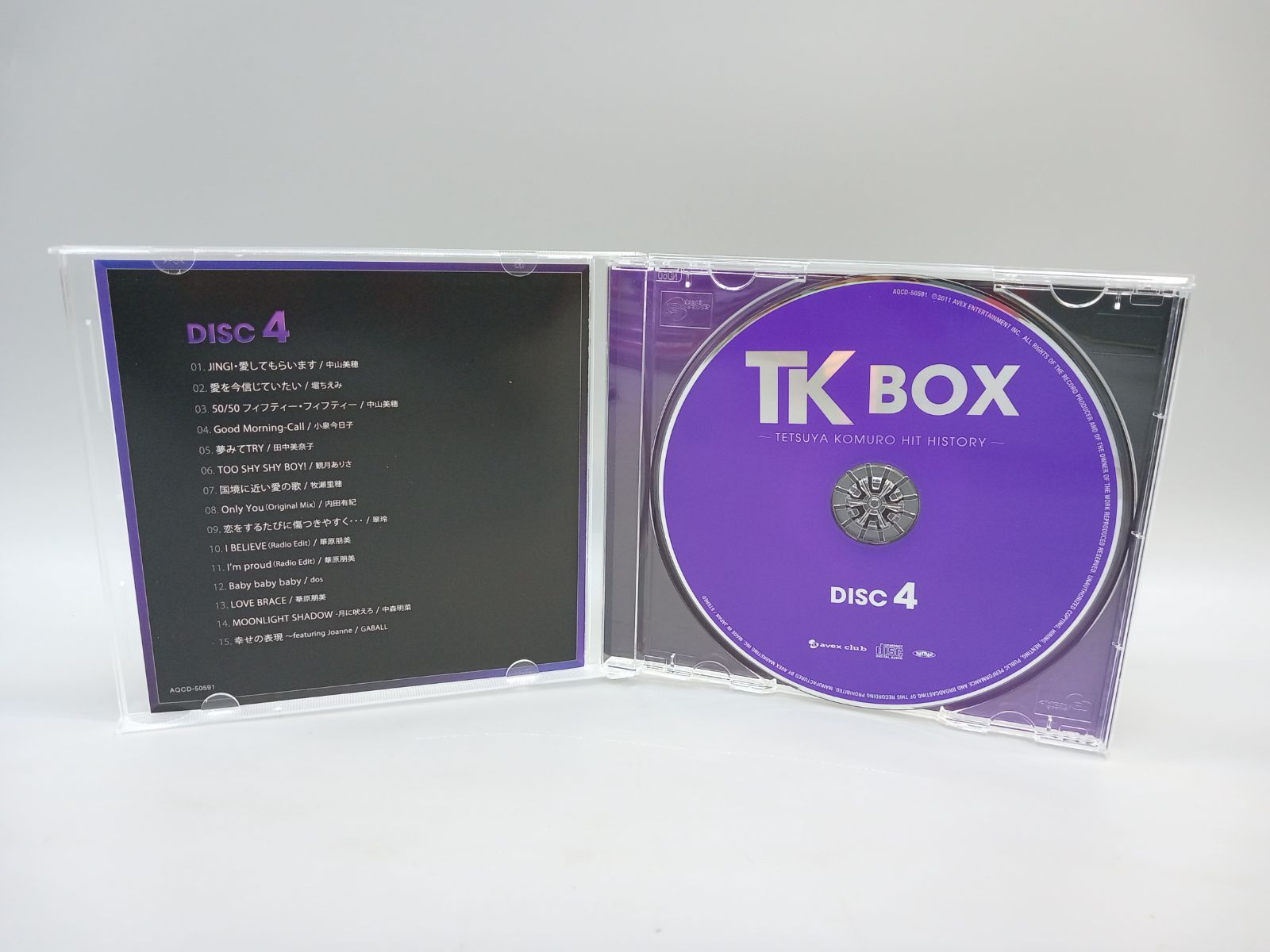 TK BOX TETSUYA KOMURO HIT HISTORY CD+DVD 小室哲哉 [AA0296-009