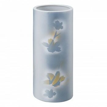 優 九谷焼花瓶 10号 紋箔銀彩 3232696 y 00072