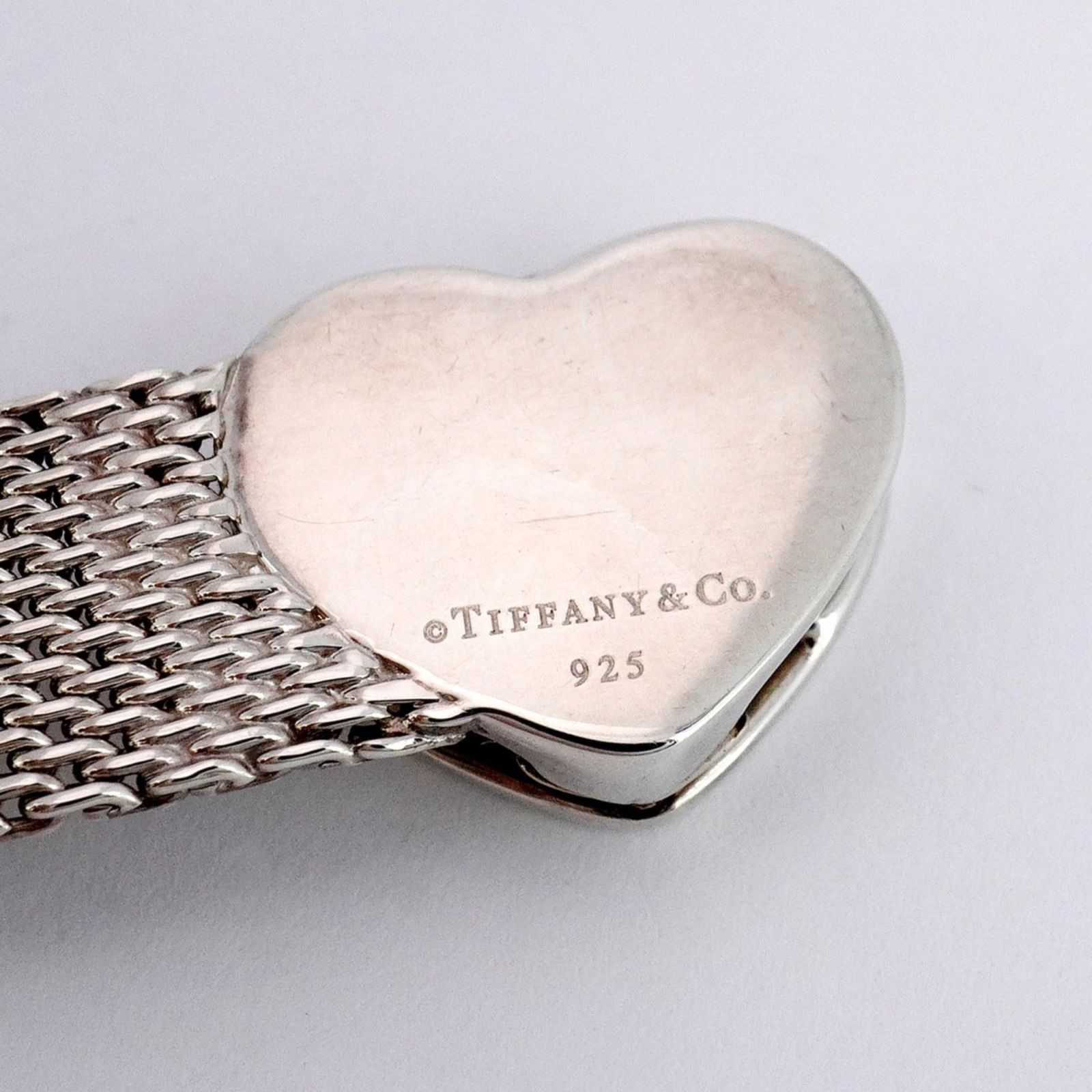 TIFFANYティファニー　サマセット ハートメッシュ ブレスレット ティファニー サマセット ハートメッシュ ブレスレット 925 シルバー