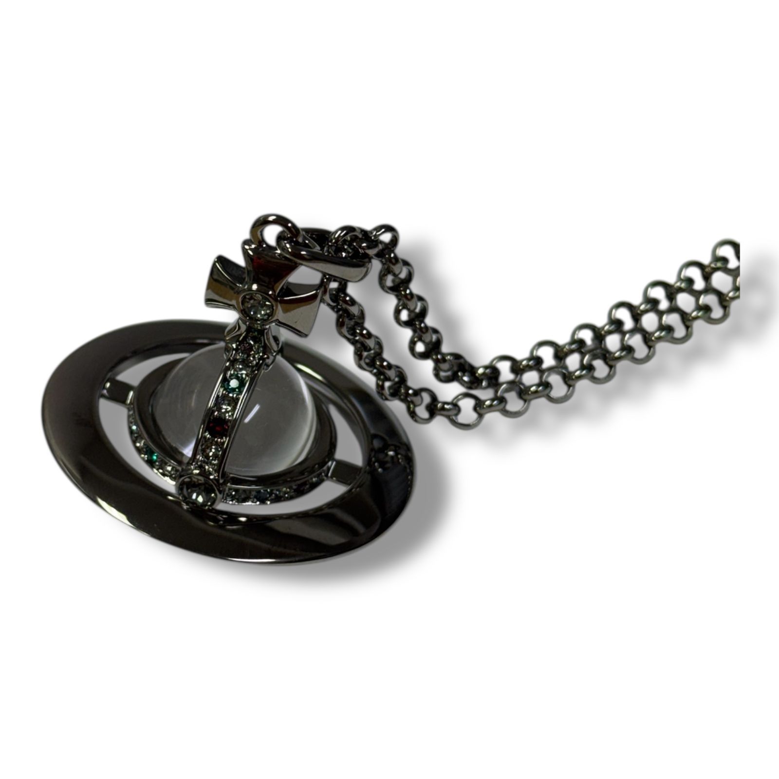 Vivienne Westwood jewelry ネックレス　ビックオーブ Vivienne Westwood「ORB WATCH ネックレス」がローズゴールドカラーで