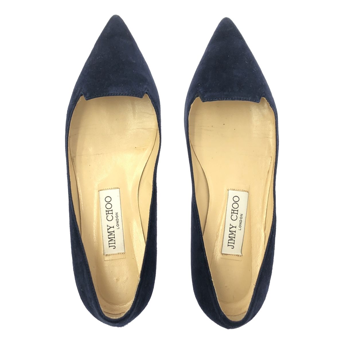 JIMMY CHOO / ジミーチュウ | スエード レザーポインテッドトゥ