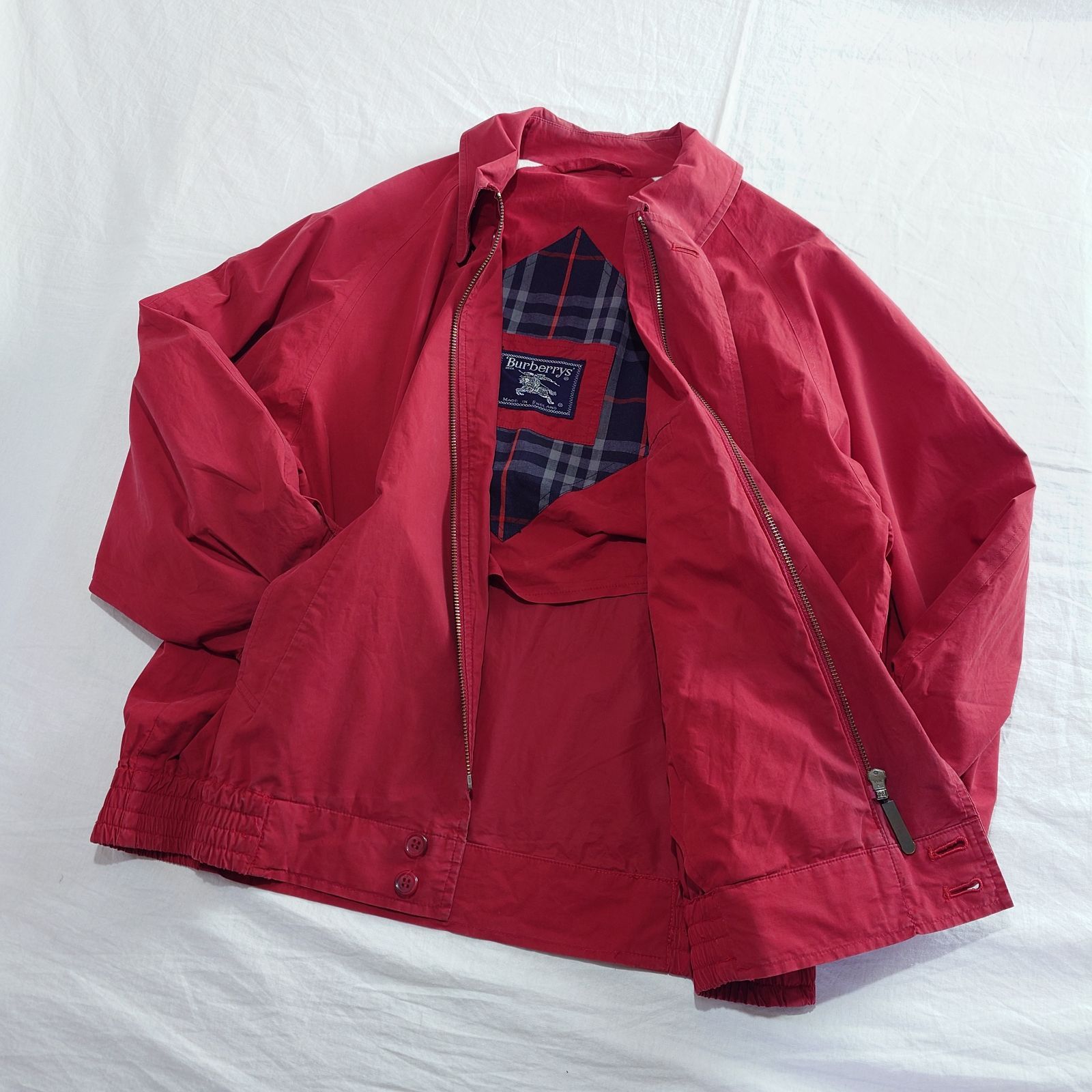 Burberrys スイングトップ 英国製 イギリス製 90s ユーロ古着 Burberrys スイングトップ 英国製 イギリス製 90s ユーロ古着 80's