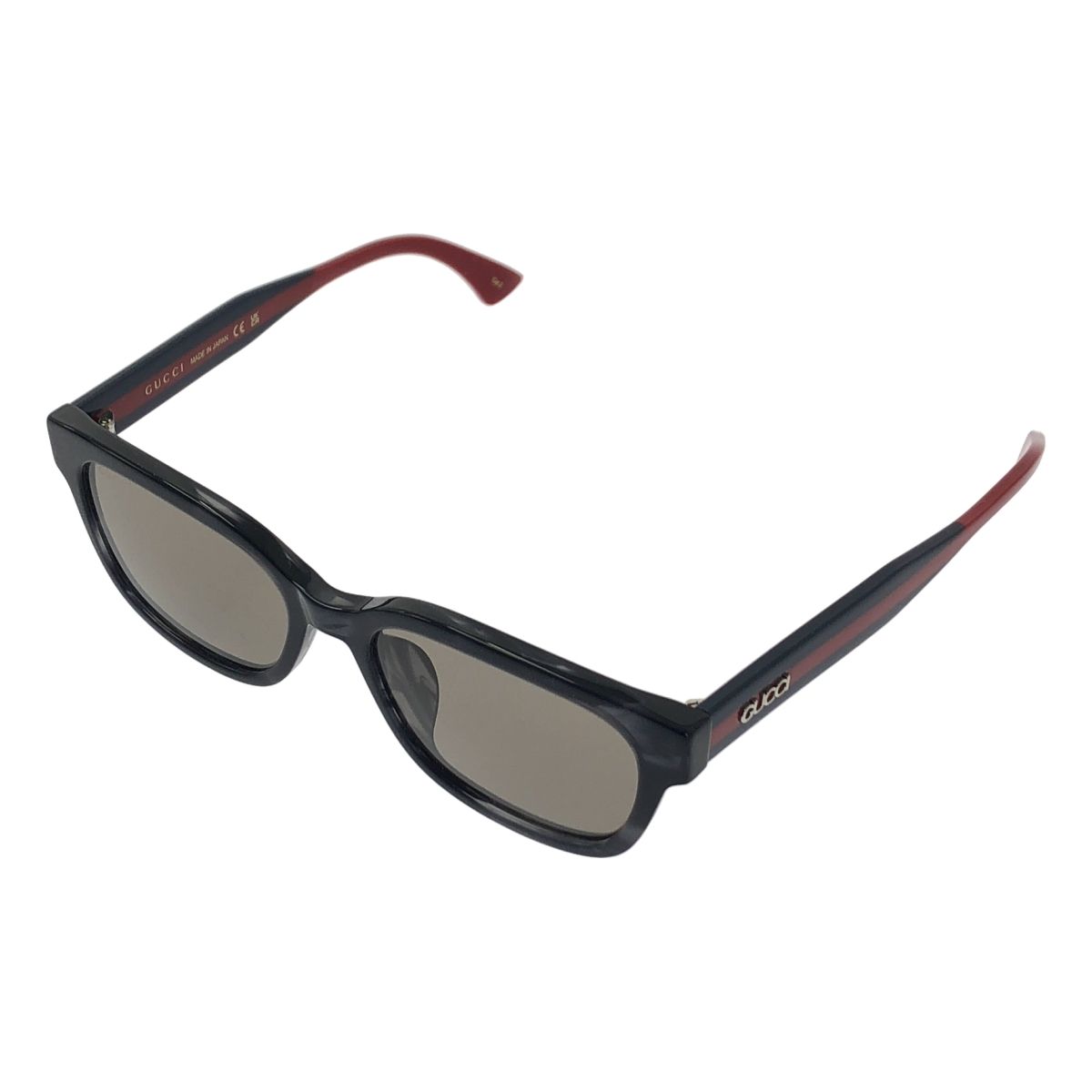GUCCI / グッチ | シェリーライン スクエア サングラス | 56◻︎18-145 | ネイビー/レッド GUCCI / グッチ | シェリーライン スクエア サングラス | 56◻︎18-145