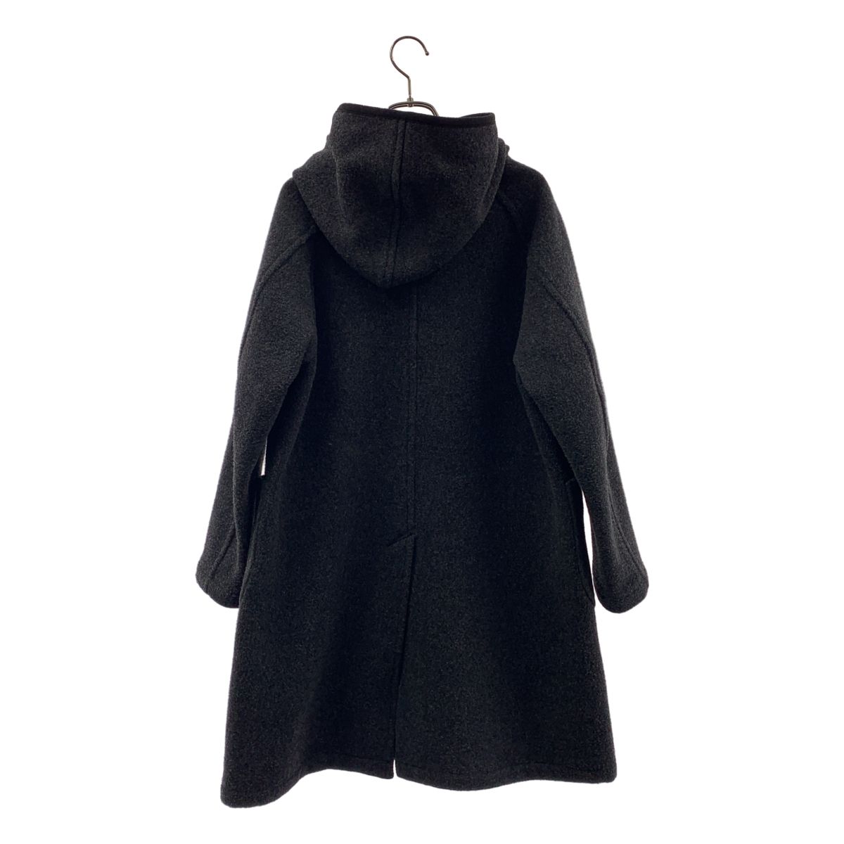 DANTON / ダントン | ウール モッサ フードコート | 34 | グレー