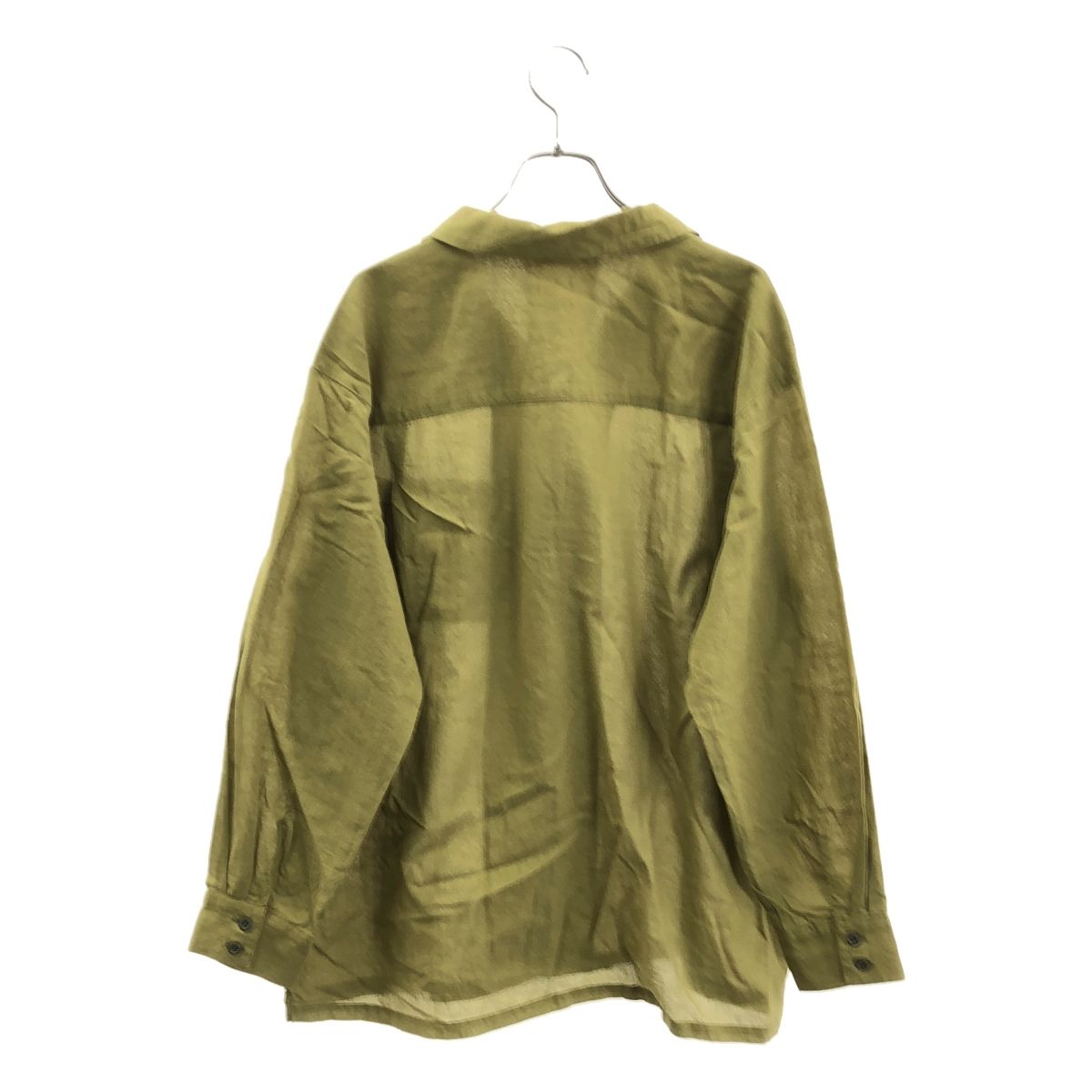 美品】 NOWOS / ノーウォス | 2021SS | Cotton shirt / コットン