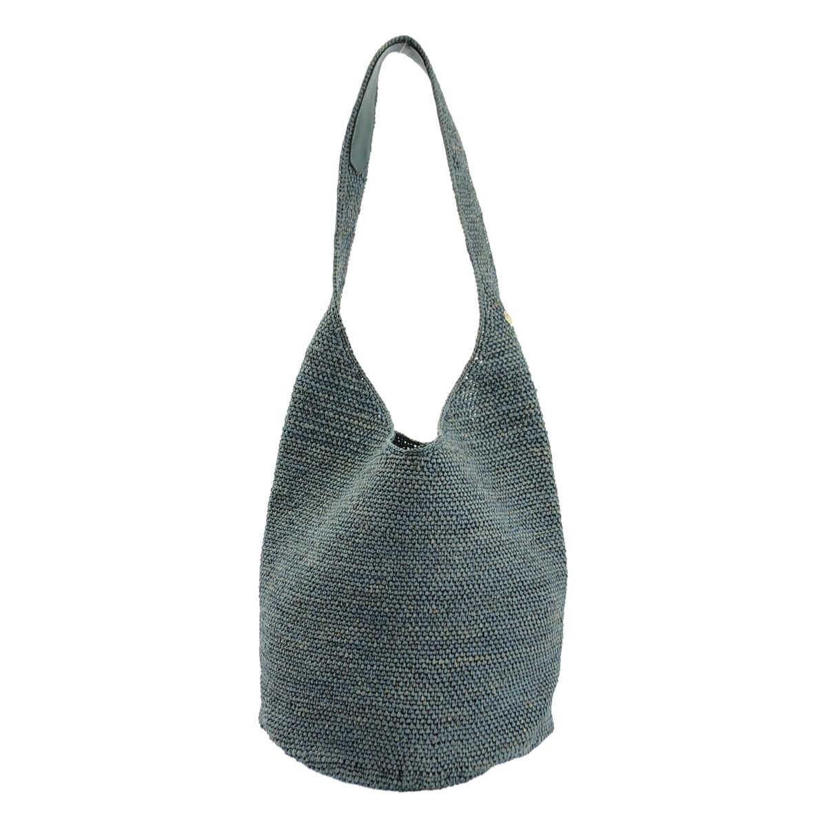 A . 　KAMINSKI　ヘレンカミンスキー　ラフィア　ワンショルダー ヘレンカミンスキー ☆ ラフィア ワンショルダーバッグ カゴバッグ