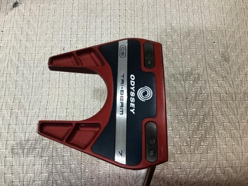 中古】 オデッセイ TRI-BEAM RED #7 CS 34インチ パター PT STROKE LAB