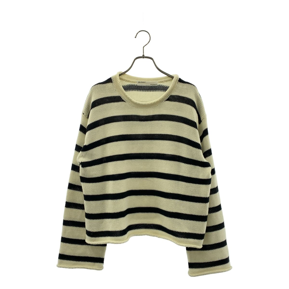 アパルトモンドゥーズィエムクラス NEW Border ボーダー ニット L'Appartement / アパルトモン | 2023SS | Border Rollup Knit