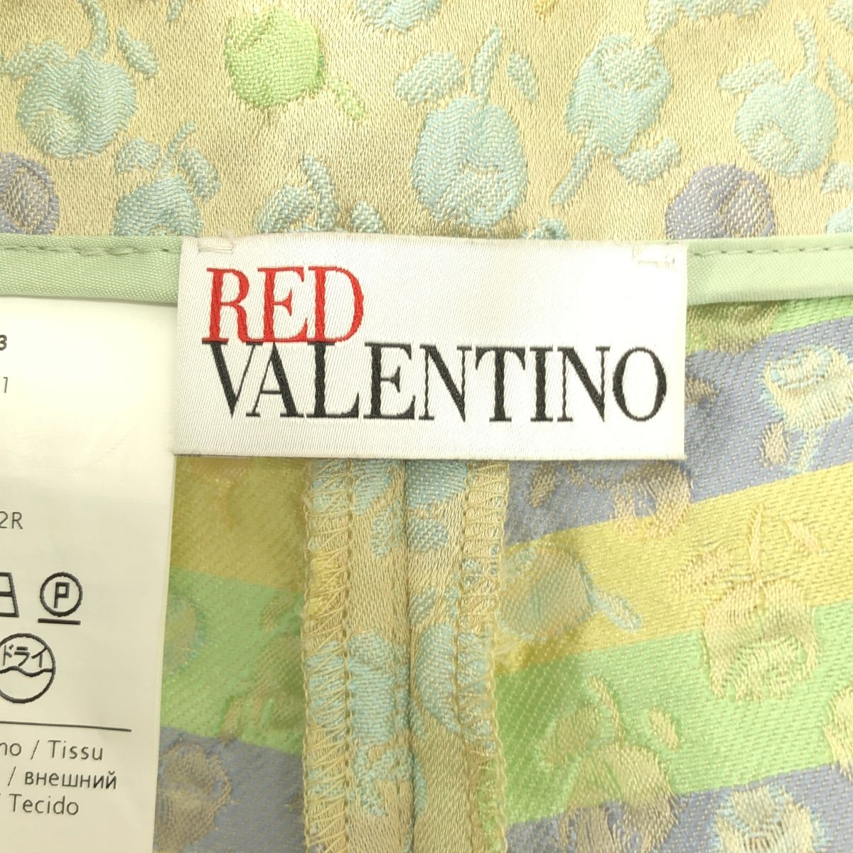 美品】 RED VALENTINO / レッドヴァレンティノ | フラワー ジャガード