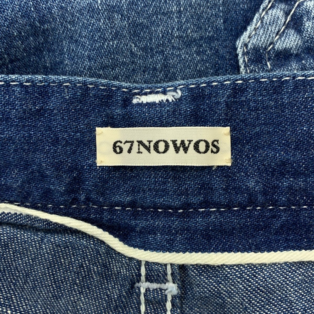 美品】 67 nowos / ロクシチノーウォス | カットオフ デニム ベイカー