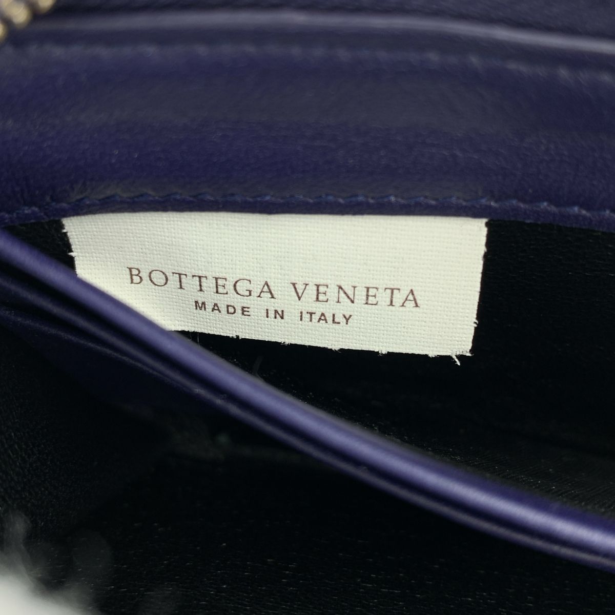 BOTTEGA VENETA / ボッテガヴェネタ | レザー ラウンドジップ イントレ