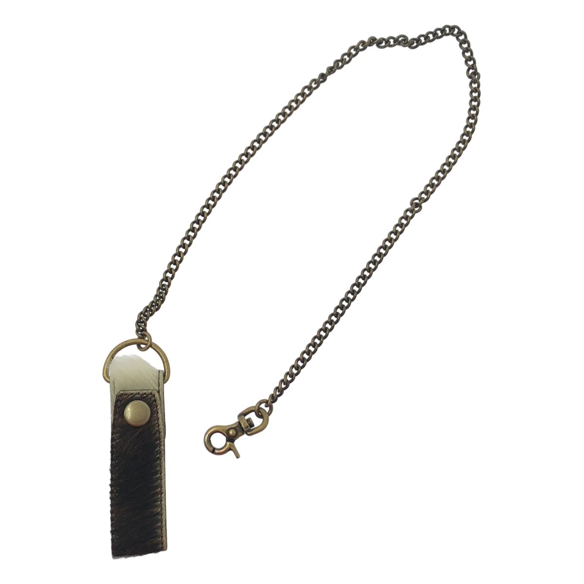 ワイズ レザー ウォレットチェーン キーチェーン y's ヨウジヤマモト